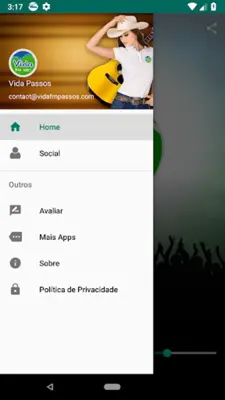 Vida FM Passos android App screenshot 2